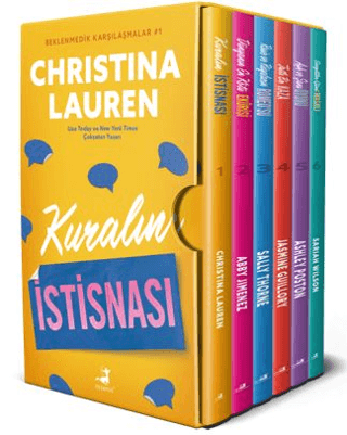 Beklenmedik Karşılaşmalar Serisi Kutulu Set - 6 Kitap Takım Christina 