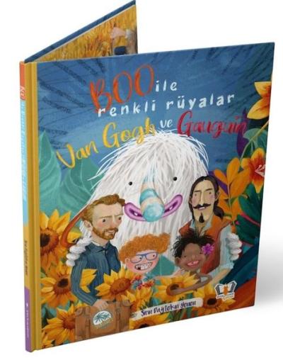 Boo İle Renkli Rüyalar - Van Gogh ve Gauguin (Ciltli) Şirin Dağtekin Y