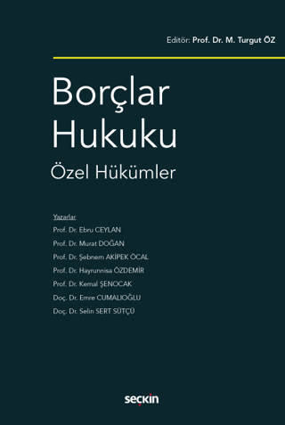 Borçlar Hukuku Özel Hükümler (Ciltli) Ebru Ceylan