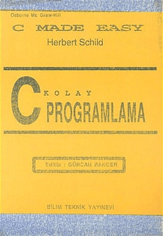 C Kolay Programlama Gürcan Banger