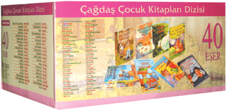 Çağdaş Çocuk Kitapları Dizisi 1 (40 Kitap Kutulu) %33 indirimli Kolekt