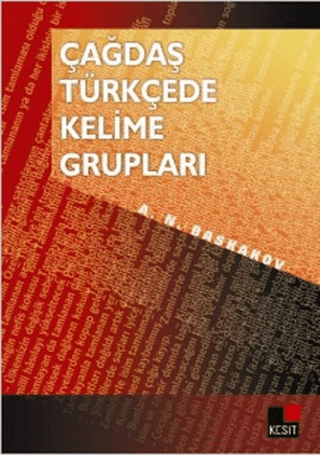 Çağdaş Türkçede Kelime Grupları %20 indirimli N. A. Baskakov