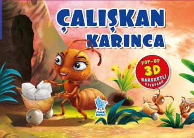 Çalışkan Karınca - Pop-Up 3D Hareketli Kitap Kolektif