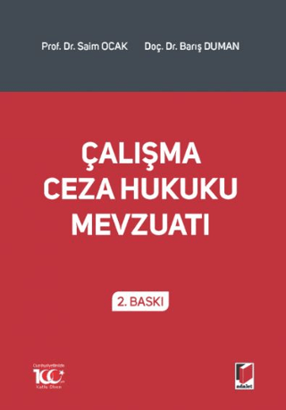 Çalışma Ceza Hukuku Mevzuatı Saim Ocak