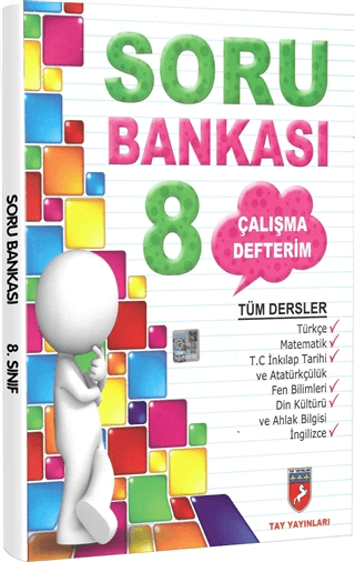 Çalışma Defterim Tüm Dersler Soru Bankası 8.Sınıf Kolektif