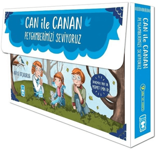 Can İle Canan Peygamberimizi Seviyoruz Seti (5 Kitap Takım) Nefise Atç