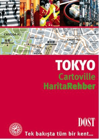 Cartoville Harita Rehber Tokyo %20 indirimli Vincent Grandferry