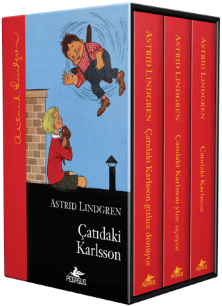 Çatıdaki Karlsson Serisi Kutulu Özel Set - (3 Kitap) Astrid Lindgren