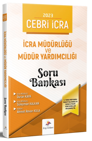 Cebri İcra İcra Müdürlüğü ve Müdür Yardımcılığı Soru Bankası Duran Kay