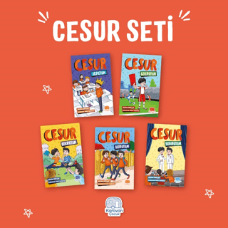 Cesur Seti - 5 Kitap Takım Şeyma Göksay