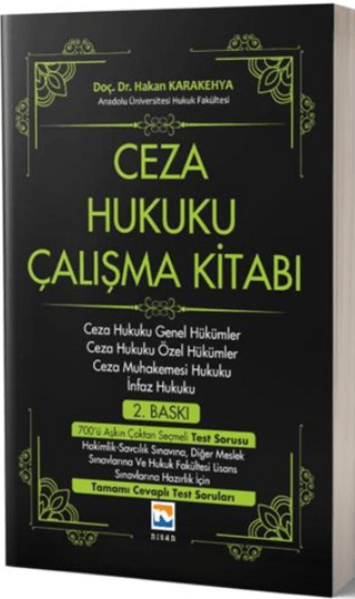 Geniş Anlamda Ceza Hukuku Çalışma Kitabı Hakan Karakehya