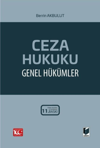 Ceza Hukuku Genel Hükümler Berrin Akbulut