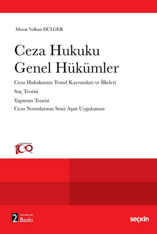 Ceza Hukuku Genel Hükümler Murat Volkan Dülger