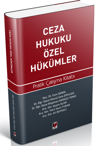 Ceza Hukuku Özel Hükümler Pratik Çalışma Kitabı Cem Şenol