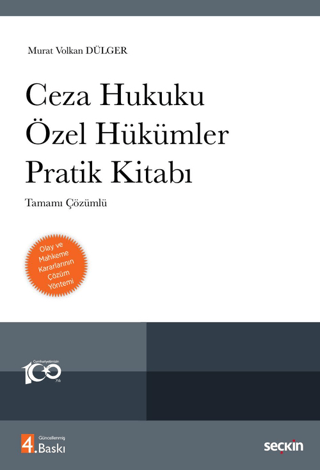 Ceza Hukuku Özel Hükümler Pratik Kitabı Murat Volkan Dülger