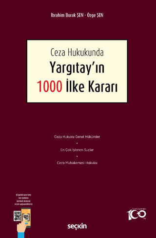 Ceza Hukukunda Yargıtay'ın 1000 İlke Kararı (Ciltli) İbrahim Burak Şen