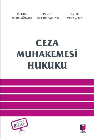 Ceza Muhakemesi Hukuku Ahmet Gökcen