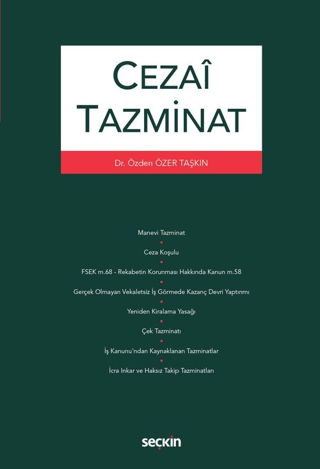 Cezai Tazminat Özden Özer Taşkın