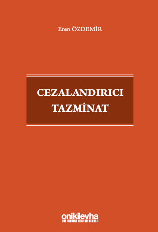 Cezalandırıcı Tazminat (Ciltli) Eren Özdemir