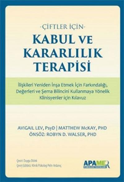 Çiftler İçin Kabul ve Kararlılık Terapisi Avigail Lev