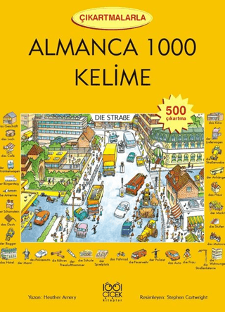 Çıkartmalarla Almanca 1000 Kelime Heather Amery