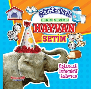 Çıkartmalarla Benim Sevimli Hayvan Setim (Ciltli) Kolektif