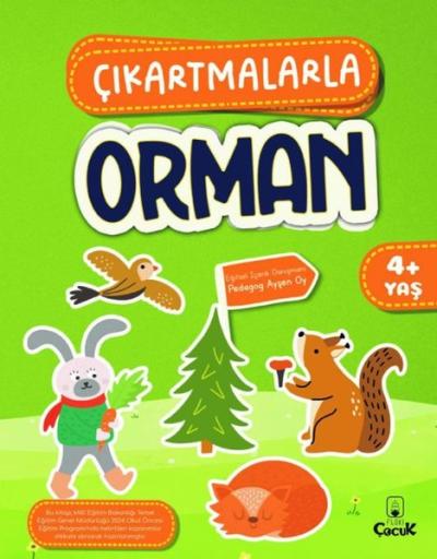 Çıkartmalarla Orman +4 Yaş Kolektif