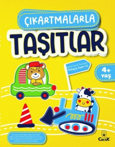 Çıkartmalarla Taşıtlar +4 Yaş Kolektif