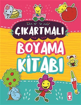 Çıkartmalı Boyama Kitabı (Sticker Hediyeli) Kolektif