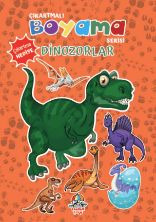 Dinozorlar - Çıkartmalı Boyama Serisi Kolektif