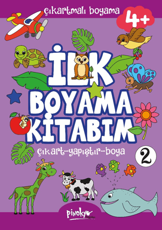 Çıkartmalı İlk Boyama Kitabım 2 - 4+ Yaş Buçe Dayı