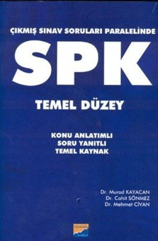 Çıkmış Sınav Soruları Paralelinde SPK Temel Düzey Cemil Sönmez