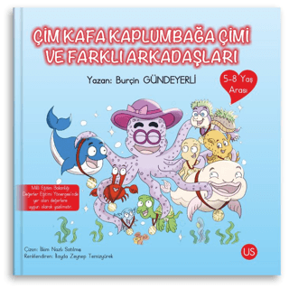 Çim Kafa Kaplumbağa Çimi ve Farklı Arkadaşları 5-8 Yaş Arası Burçin Gü