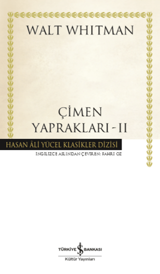 Çimen Yaprakları - 2 (Ciltli) Walt Whitman