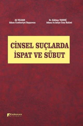 Cinsel Suçlarda İspat ve Sübut Ali Yeldan