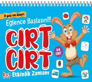 Cırt Cırt Etkinlik Zamanı-Eğlence Başlasın - 64 Cırt 3+ Yaş Kolektif