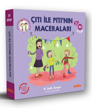 Çıtı İle Pıtı'nın Maceraları Seti - 10 Kitap Takım H. Salih Zengin