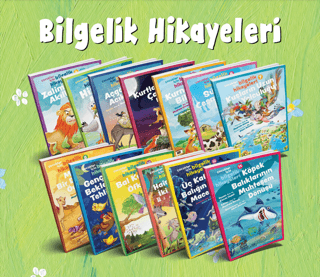 Çocuklar için Bilgelik Hikayeleri Seti (15 Kitap) Kolektif