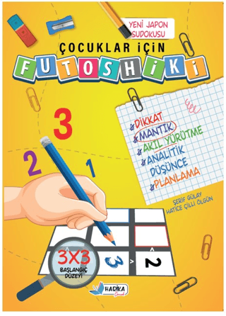 Çocuklar İçin Futoshiki 3 x 3 Başlangıç Düzeyi Hatice Çilli Ölgün