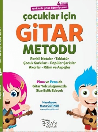 Çocuklar İçin Gitar Metodu - Renklerle Gitar Öğreniyorum Musa Çetiner