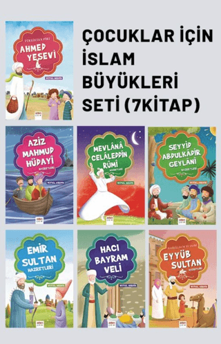 Çocuklar İçin İslam Büyükleri Seti - 7 Kitap Takım Veysel Akkaya