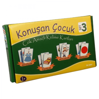 Çok Amaçlı Kelime Kartları Set 3 Kolektif