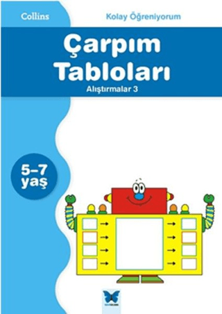 Collins Kolay Öğreniyorum - Çarpım Tabloları Alıştırmalar 2 (5-7 Yaş) 