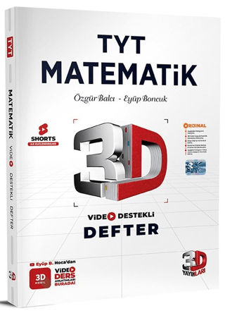 2023 TYT Matematik Video Destekli Defter Kolektif