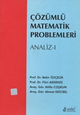 Çözümlü Matematik Problemleri Atilla Coşkun