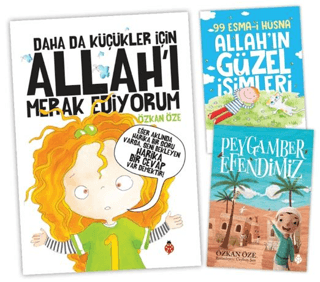 Daha da Küçükler İçin Dini Kitaplar Seti - 3 Kitap Takım Özkan Öze