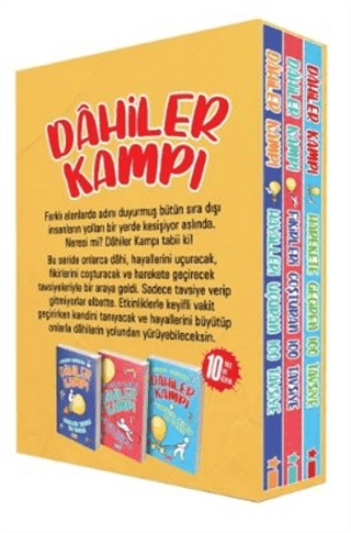 Dahiler Kampı Seti - 3 Kitap Takım - Kutulu Alexander Winterman