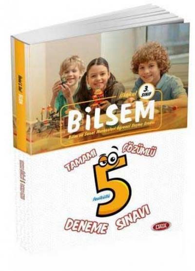 3. Sınıf BİLSEM Tamamı Çözümlü 5 Deneme Sınavı Kollektif