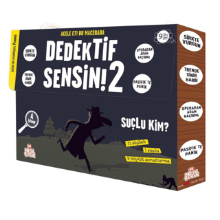 Dedektif Sensin! 2 (4 Kitap Takım) Pronto