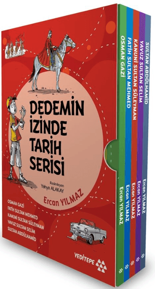 Dedemin İzinde Tarih Serisi Seti - 5 Kitap Takım Kutulu Ercan Yılmaz